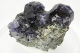 Cuboctahedral Fluorite w/ Purple Phantoms - Yaogangxian Mine #215802-3